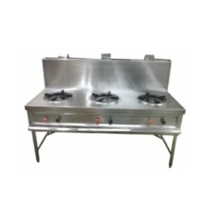 THREE BURNER CHINESE RANGE