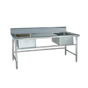 TWO SINK POT WASH UNIT